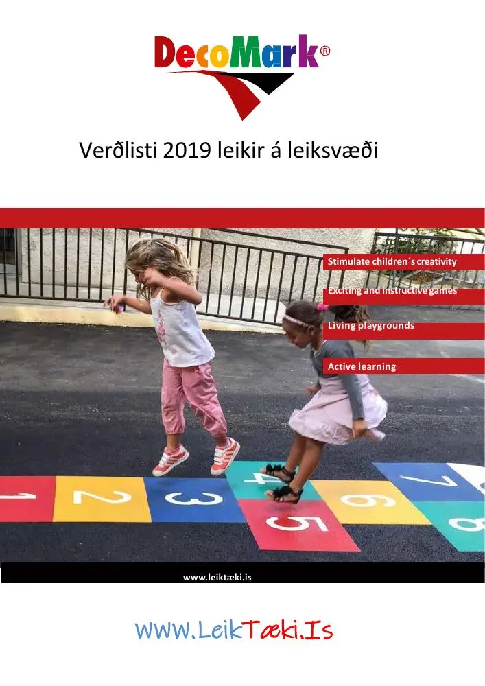 DecoMark vörulisti