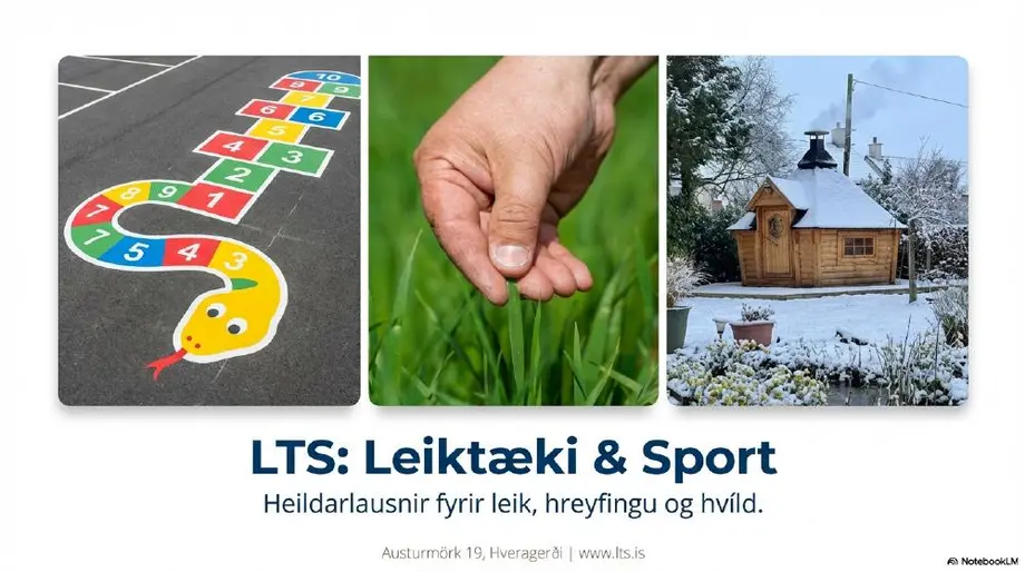 Forsíða Leikur, hreyfing og hvíld